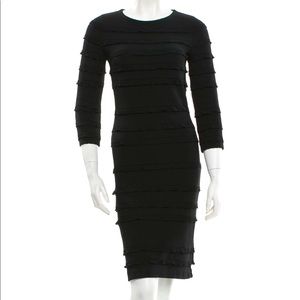 Black Christian Dior Bodycon dress